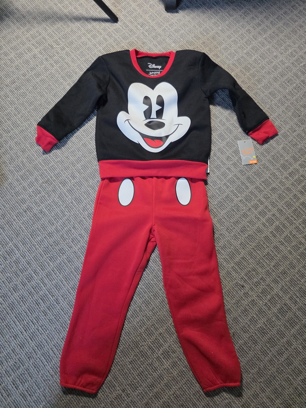 Disney Kids' Mickey Mouse Black & Red  Set